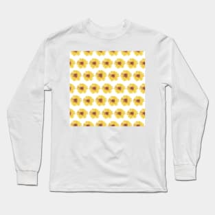 sunflowers watercolour Long Sleeve T-Shirt
